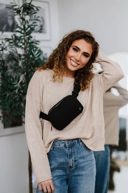 bag Madison Nylon Belt Bag: Women's Fanny Pack, Crossbody Travel Bag Etsy - ModernandChicCo $28.04