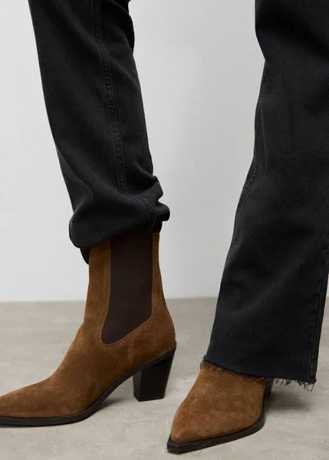 shoes MANGO Women's Suede Ankle Boots shop.mango.com $89.99