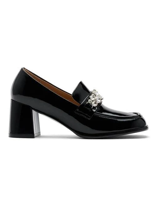 shoes MARC NOLAN Women's Margot Leather Penny Loafer Block Pumps Nordstrom $150
