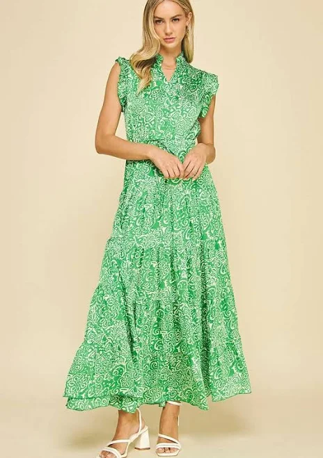 dress Mareen Paisley Maxi Dress The Unique Boutique $65