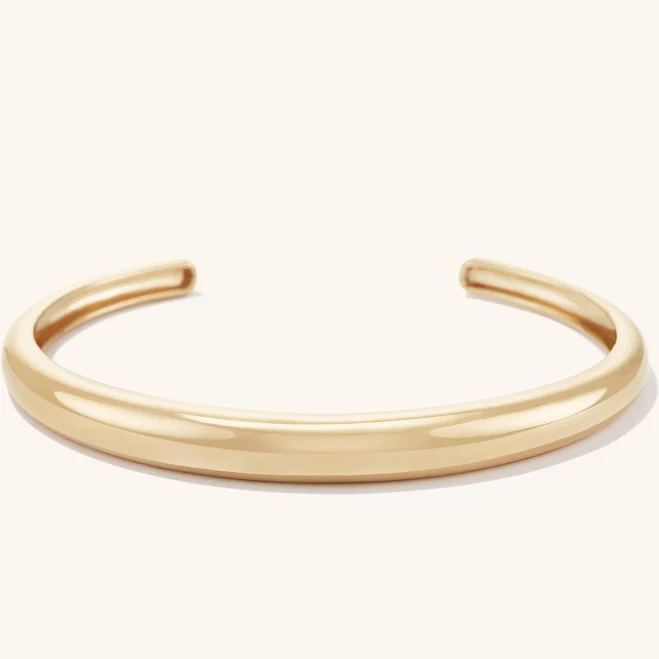 accessory Mejuri Gold Vermeil Dome Cuff Bracelet Mejuri $268
