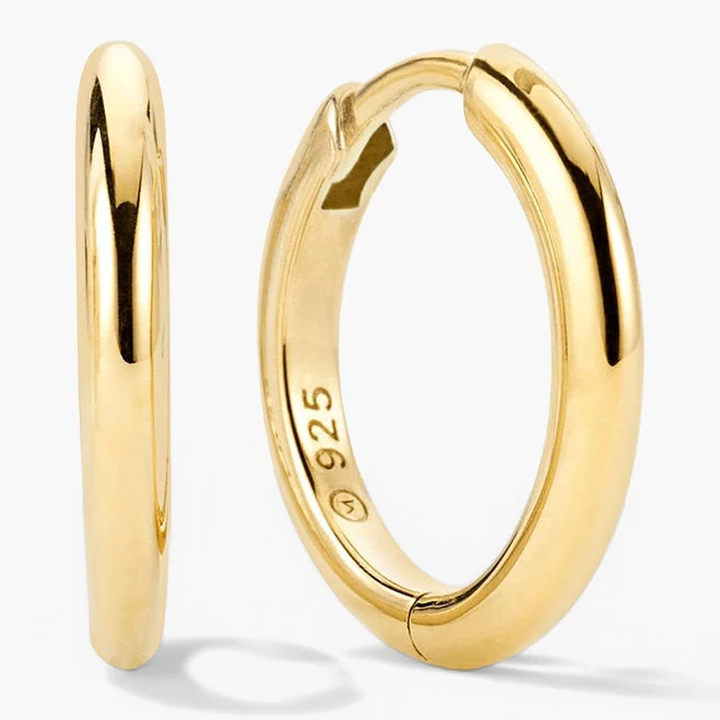 accessory Mejuri Gold Vermeil Hoop Earrings Mejuri US $128