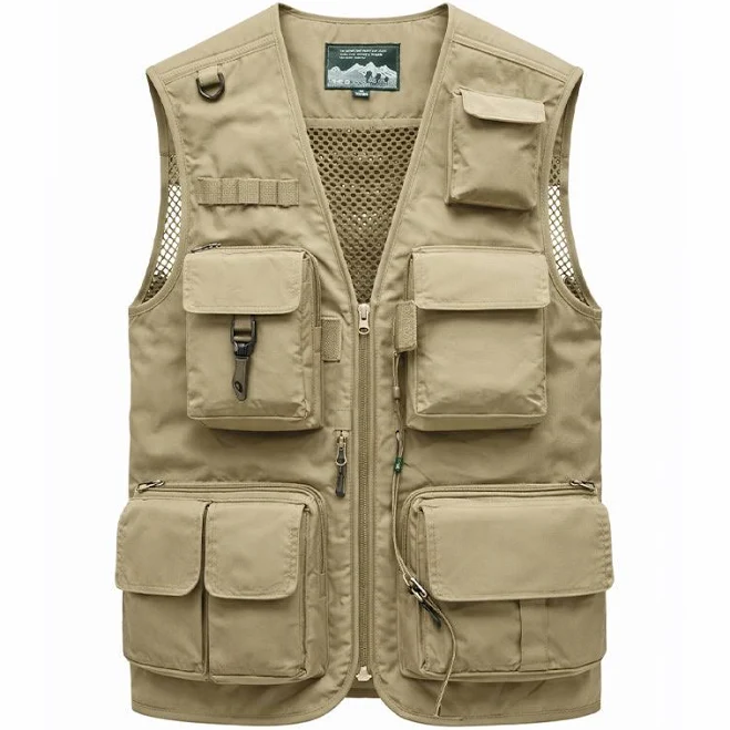 bag Men's Lightweight Mesh Back Utility Vest Tactical World Store $35.95