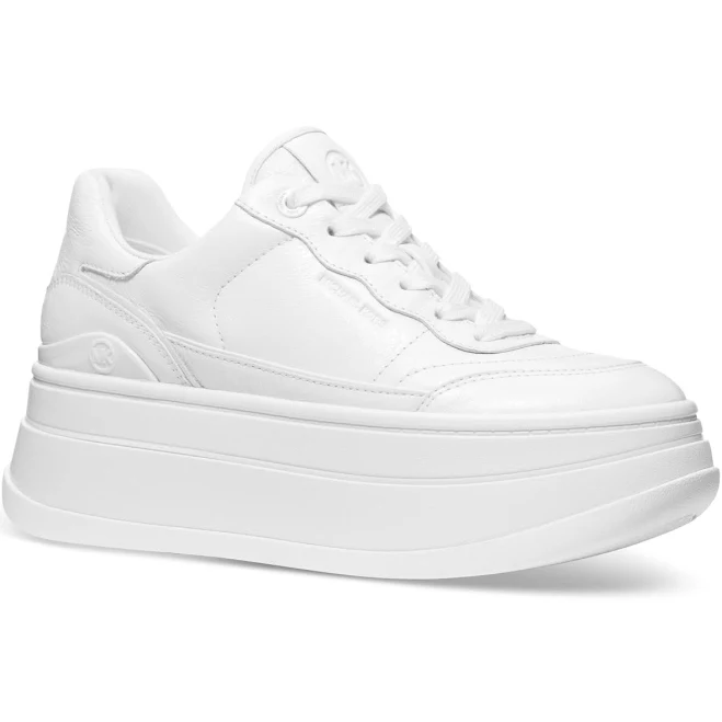 shoes MICHAEL Michael Kors Women's Hayes Platform Lace-Up Sneakers Macy's $73.5