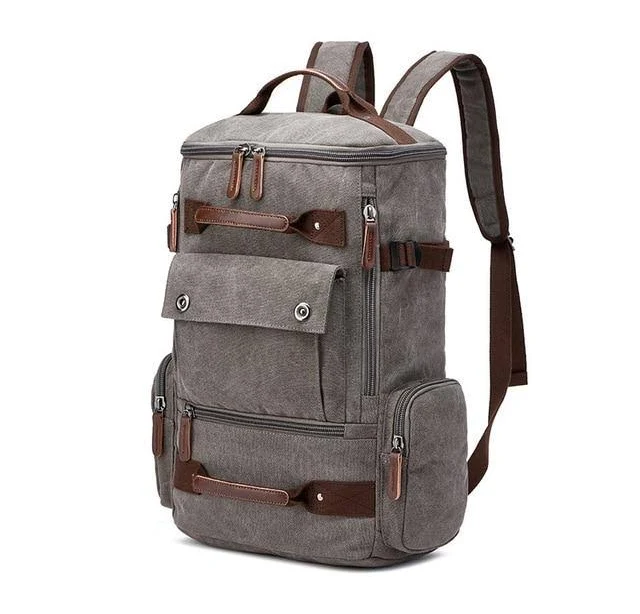 bag More Than A Backpack Men's Large Vintage Canvas Backpack More than a Backpack $71.98