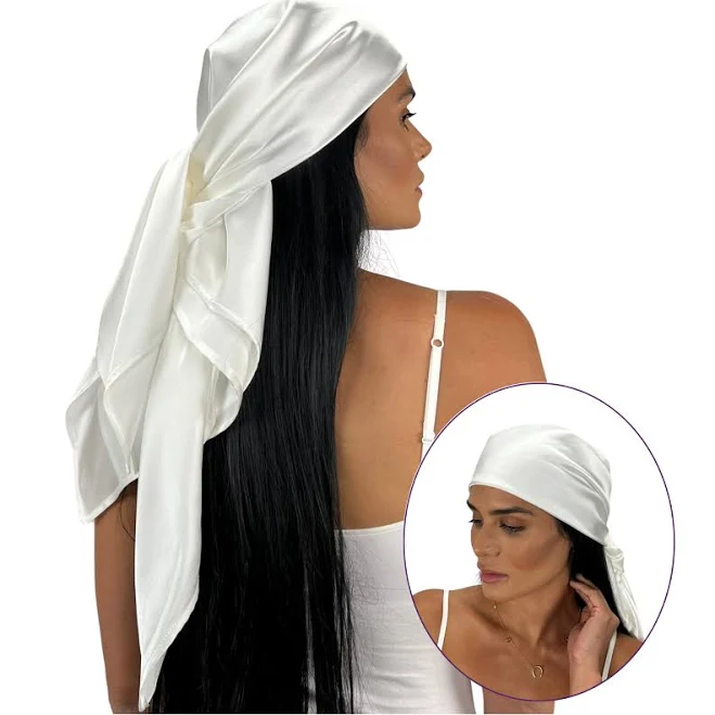 accessory Mulberry Park Silks Pure Silk Square Head Scarf Women's MulberryParkSilks.com $49.99