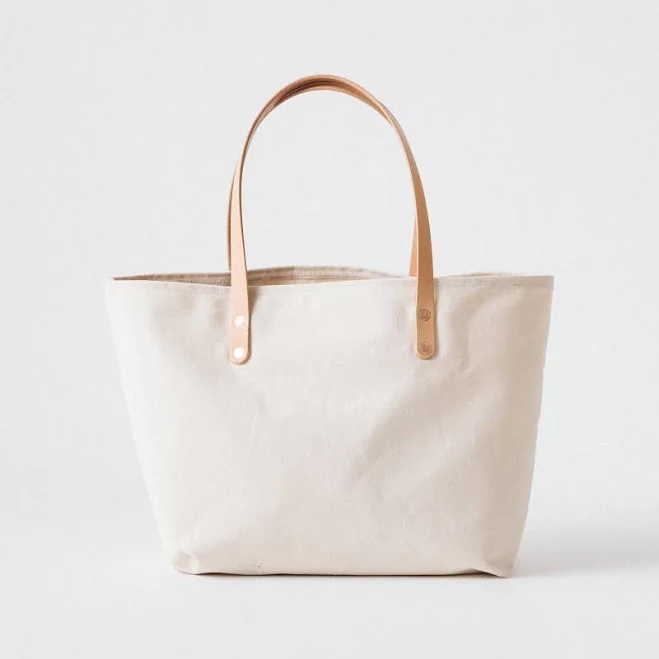 bag Natural Canvas East West Tote +$25 KMM & Co. $150