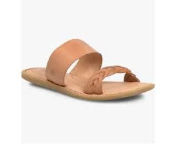 shoes NEW BORN Women Cherita Braided Strap Leather Slide Flat Sandal US 9/EUR 40.5 Tan eBay $69.99