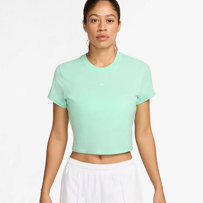 t-shirt Nike Women's Chill Knit Cropped T-Shirt Academy Sports + Outdoors $19.97