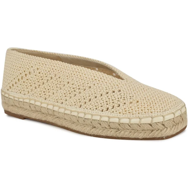shoes Nine West Women's Rorie Woven Espadrille Slip-Ons Macy's $69.3