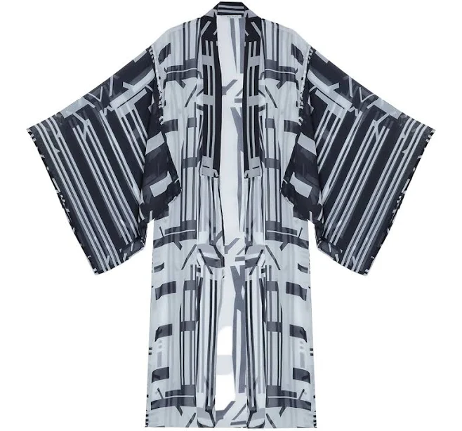 kimono N'onat Women's Modern Geometric Kimono Wolf & Badger $115