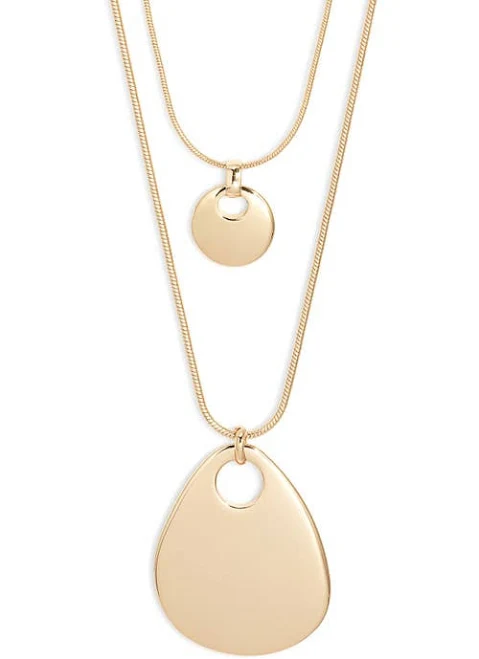 accessory Nordstrom Layered Flat Pendant Necklace Nordstrom $27