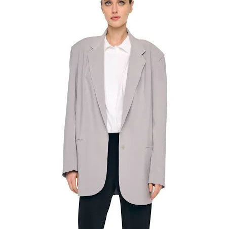 blazer Norma Kamali Oversized Single Breasted Jacket Norma Kamali $395
