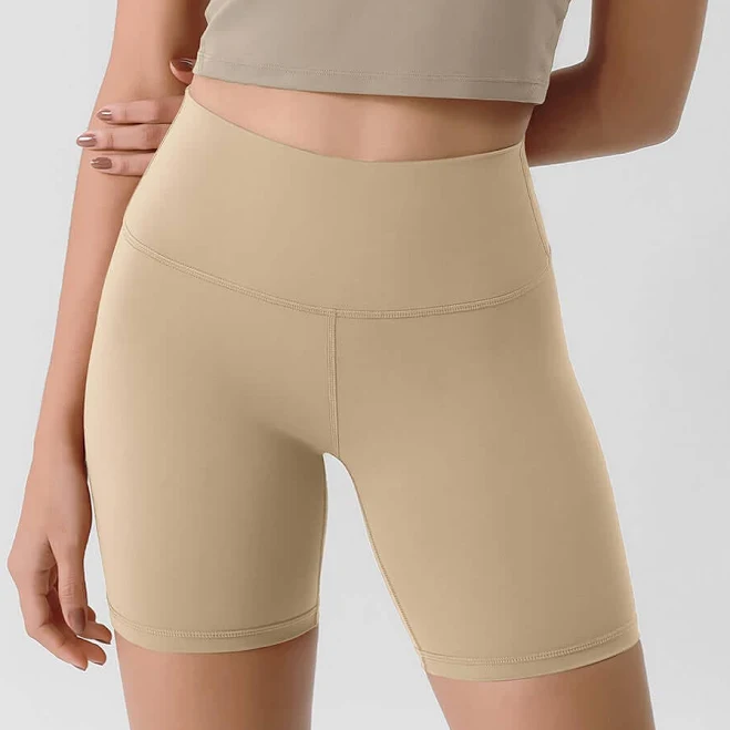 biker shorts Odlift 6" High Waist Biker Shorts ododos $14.98