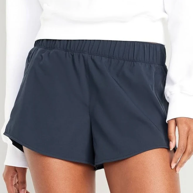 shorts Old Navy Women's Mid-Rise Stretchtech Run Shorts Old Navy $9.99