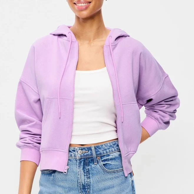 outerwear Old Navy Women's Socomfy Full-Zip Hoodie Old Navy $26.99
