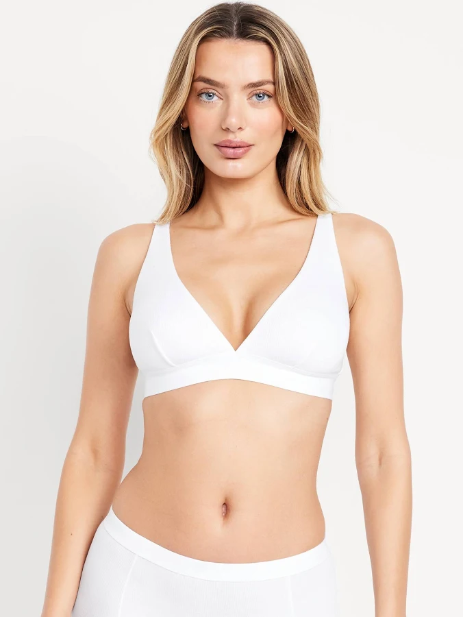 bralette Old Navy Women's Ultra-Ribbed Bralette Old Navy $14