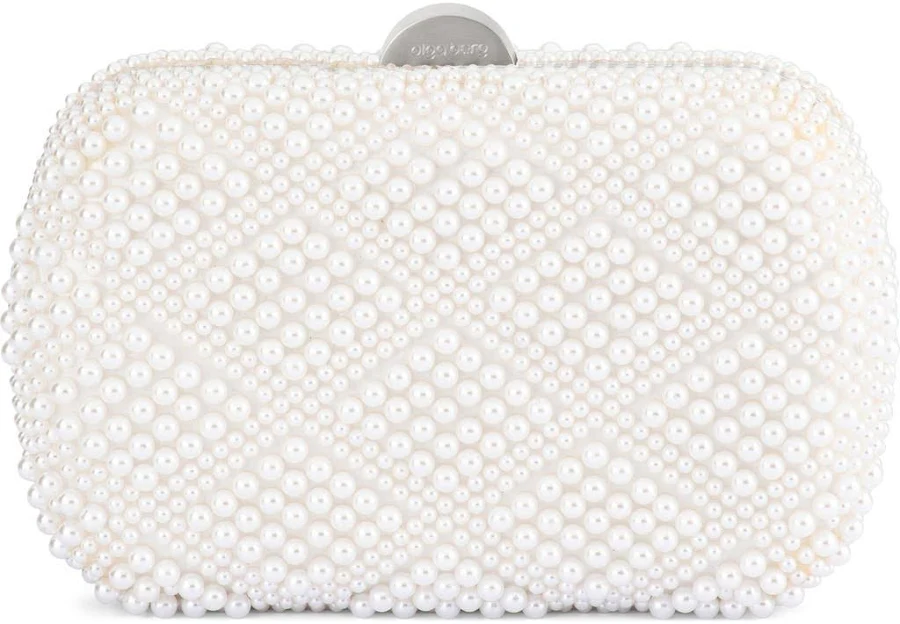 bag Olga Berg Claire Faux Pearl Clutch Nordstrom $119