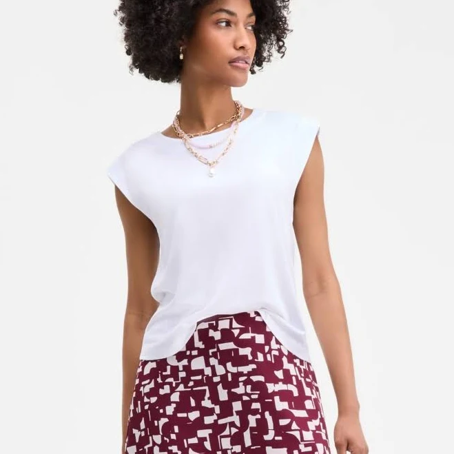 skirt On 34th Women's Geo Puzzle Print A-Line Mini Skirt Macy's $11.76