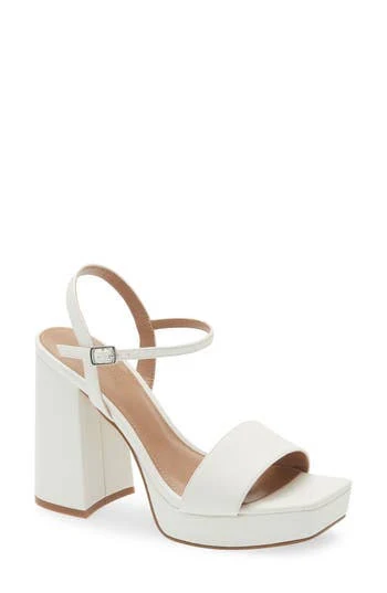 shoes Open Edit Noella Ankle Strap Platform Sandal Nordstrom Rack $39.97