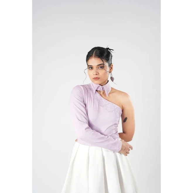 one shoulder top Orthodox One Shoulder Bodysuit Nykaa Fashion $133