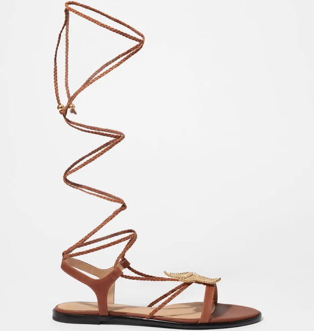 shoes & Other Stories Embellished Strappy Sandals & Other Stories US $169