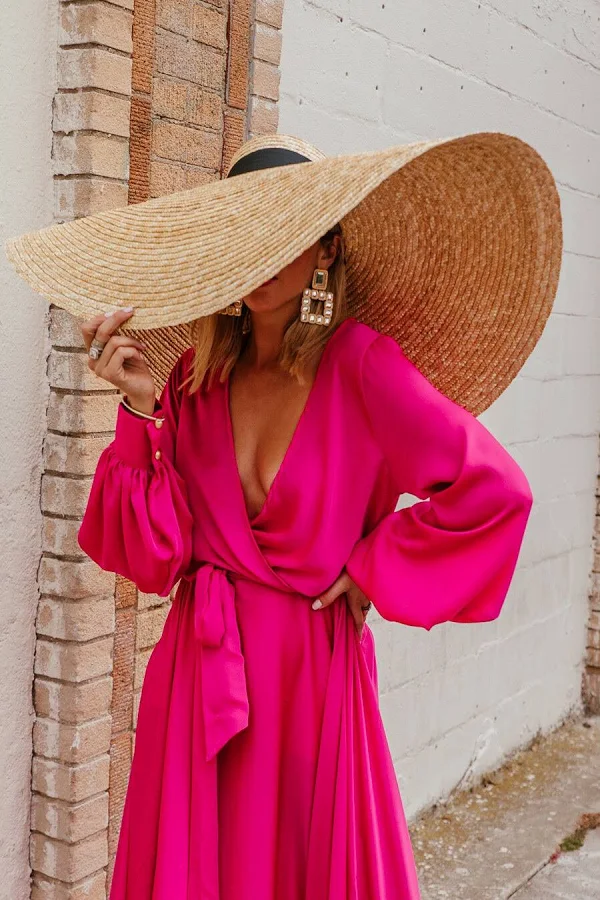 accessory Oversize Straw Hat Haute & Rebellious $88