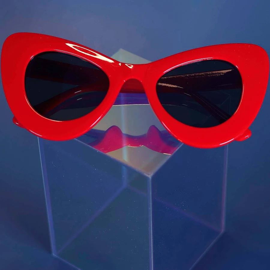 accessory Oversized Cat-Eye Sunglasses eBay $12