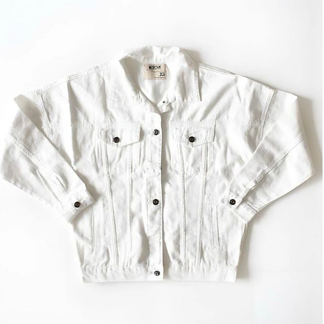 outerwear Oversized Denim Boyfriend Jacket Kohl's $32