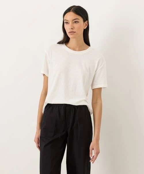 t-shirt Pact Women's Organic Cotton Featherweight Slub Tee Nordstrom $34