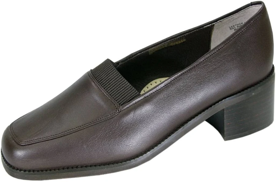 shoes Peerage Phyllis Extra Wide Width Heeled Loafers Walmart $31.96