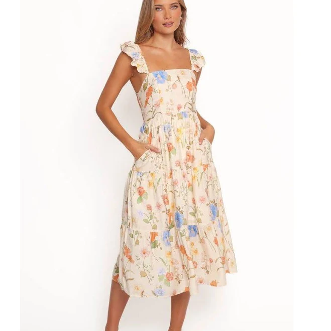 dress PETAL & PUP Women's Laela Floral Midi Dress Macy's $89