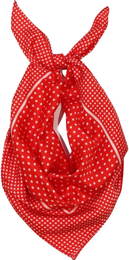 accessory Petit Moments Isabella Polka Dot Square Scarf Nordstrom $30