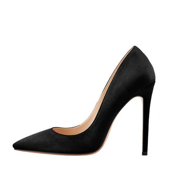 shoes Pointed Toe Stiletto Suede Pumps BeverlyHeels.com $92.92