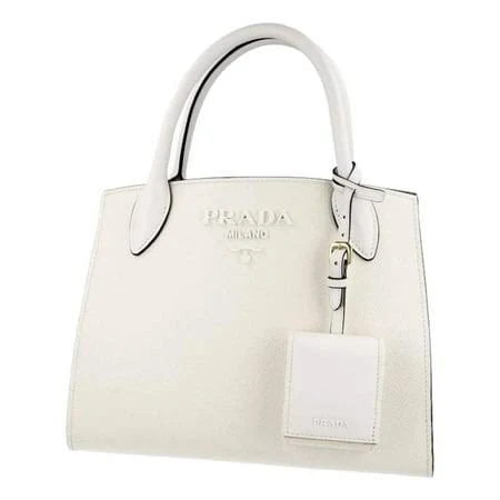 bag Prada Women's Saffiano Leather Monochrome Top Handle Handbag Walmart - Queen Bee $3750