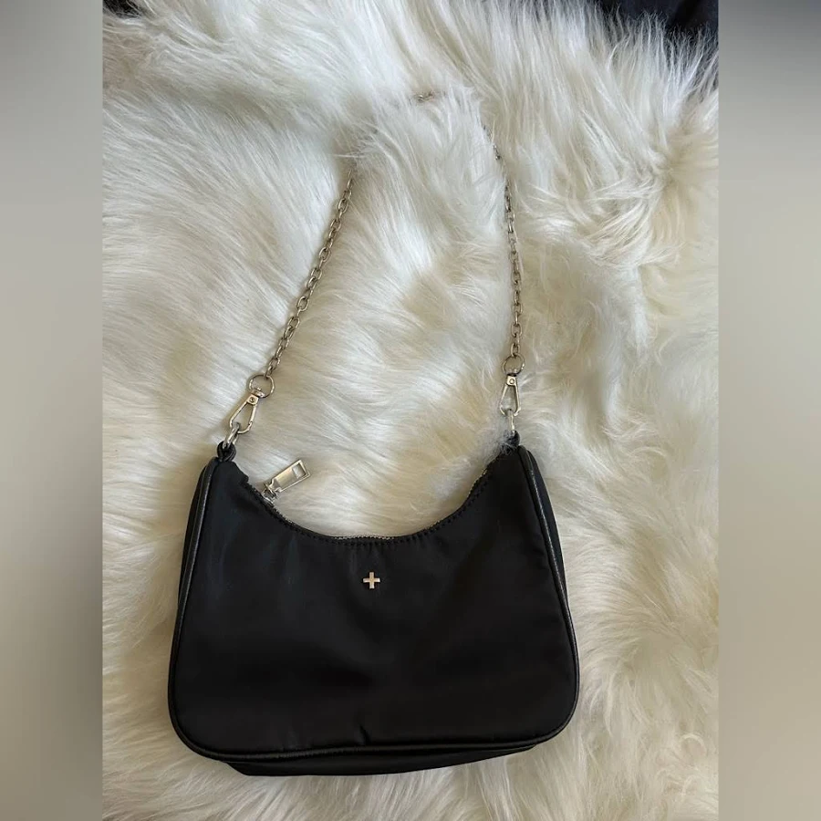 bag Princess Polly Bags | Princess Polly Black Crescent Shoulder Bag With Chain Strap | Color: Black | Size: Os | Apriil_M's Closet Poshmark $12
