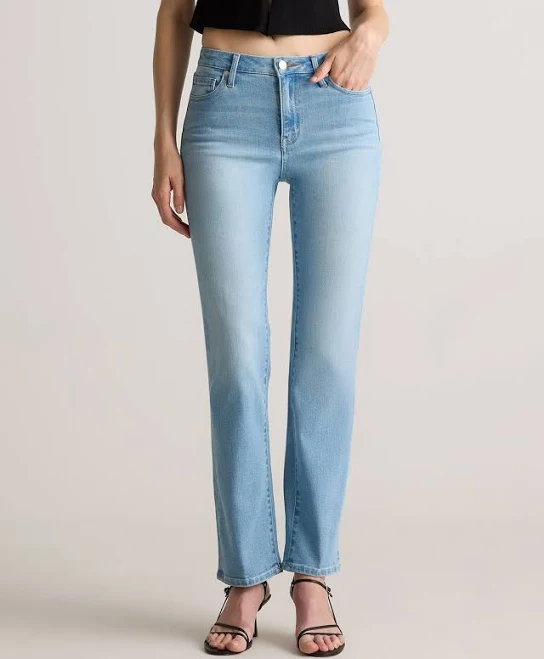 jeans Quince Women's Bella Stretch Straight Jeans Quince $50