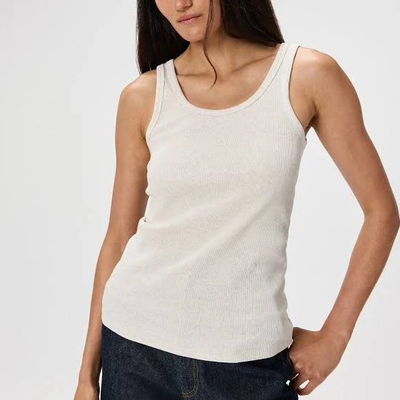 top Quince Women's Organic Cotton Micro-Rib Tank Top Quince $19.9
