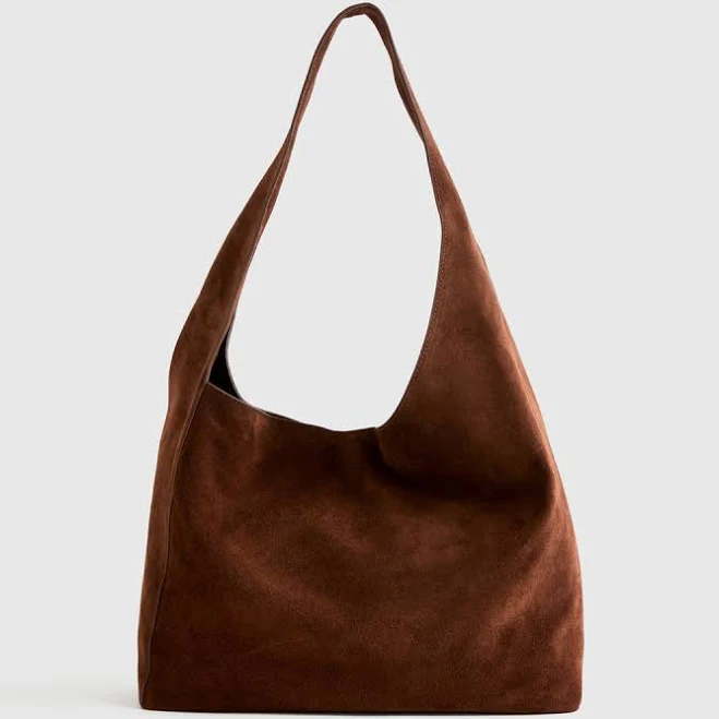 bag Quince Women's Slouchy Italian Suede Shoulder Bag Quince $150