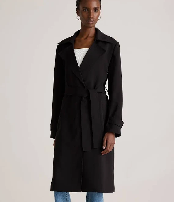 outerwear Quince Women's Stretch Crepe Trench Coat Quince $100