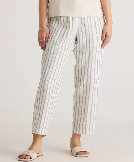 pants Quince Women's Tapered European Linen Ankle Pants Quince $42