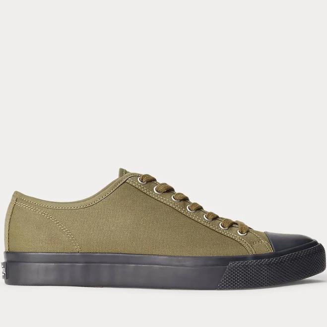 shoes Ralph Lauren Men's Low Top Canvas Sneakers Ralph Lauren $245