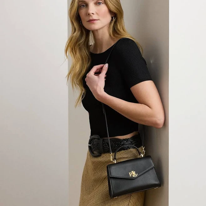 bag Ralph Lauren Women's Farrah Leather Satchel Ralph Lauren $295