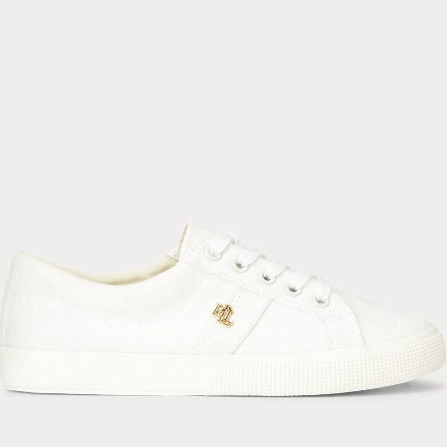 shoes Ralph Lauren Women's Janson II Canvas Sneakers Ralph Lauren $80