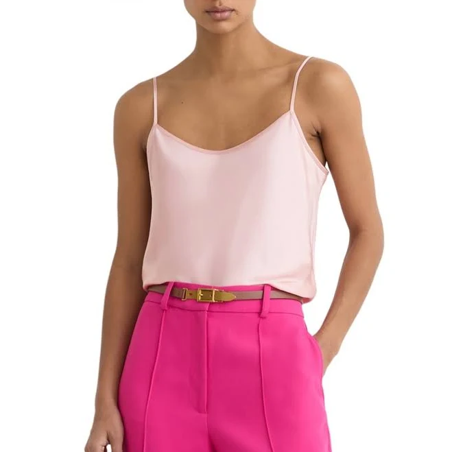 top Reiss Women's Corey Silk Cami Top Macy's $175