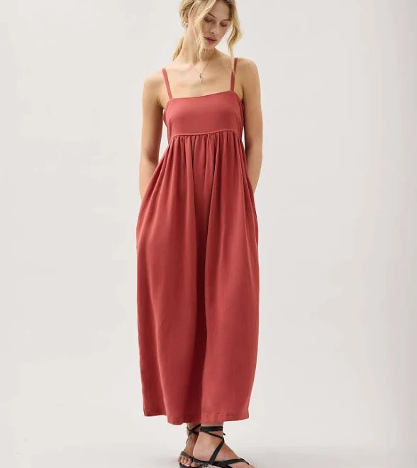 dress Richer Poorer Women's Linen Maxi Dress Andie $79