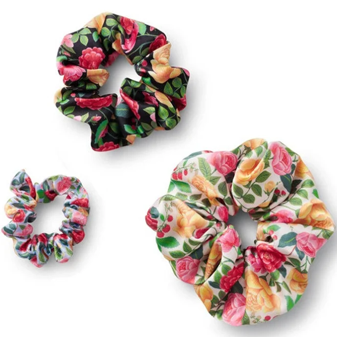 accessory Rifle Paper Co. Roses Scrunchie Set Belle & Blush $14