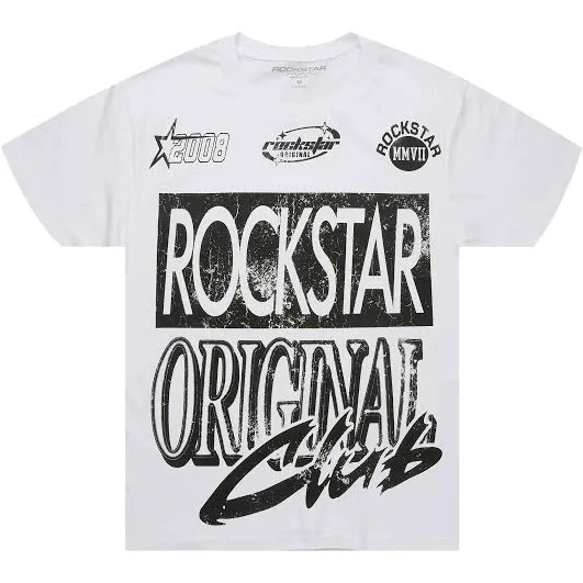 top Rylok Oversized Graphic T-Shirt Rockstar Original $9