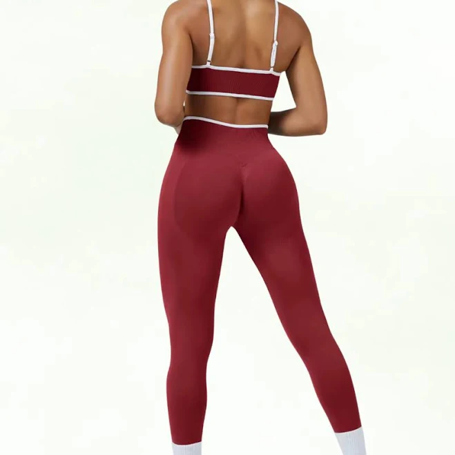 activewear Sculpting Luxe Waisted Seamless Sports Bra & Leggings Set Luxe Waisted $69.99