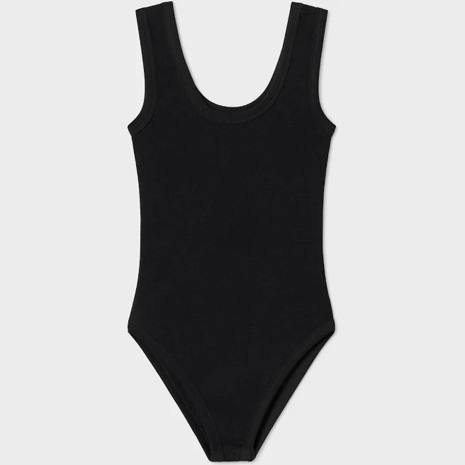 top Silk Laundry Streamlined Bodysuit Tank Silk Laundry US $95